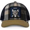 GOORIN BROS BASEBALL CAP DODGY IN PANNO BEIGE E BLU