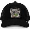 GOORIN BROS BASEBALL CAP DOPE IN VELLUTO NERO