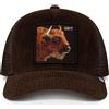GOORIN BROS BASEBALL CAP GRIT IN VELLUTO MARRONE