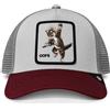GOORIN BROS BASEBALL CAP OOPS GATTO BORDEAUX E AVORIO