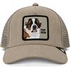 GOORIN BROS BASEBALL CAP TOP DOG SAN BERNARDO IN VELLUTO BEIGE