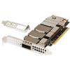 Nvidia Adattatore di rete Nvidia ConnectX-7 PCIe 5.0x16 10Gb-s a 200Gb-s Nero Grigio [900-9X766-003N-ST0]