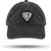 GymBeam Sunday Dad Cap Washed Black UNI