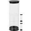 HEMOTON 3 Pezzi Custodia Portatile per Palline da Golf, Tubo PVC | Contiene 3 Palline, Nero, Design Creativo e Delicata Lavorazione, per Esposizione Domestica e Ordine