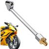 Kivivaka Testa di gonfiaggio per pneumatici da 16 cm ad alta coppia | Tenuta a prova di perdite, connessione rapida, adatta per auto per moto, lunghezza 16 cm, funzionamento con una sola mano