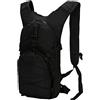 Nukinp 1 zaino da trekking zaino da bici da passeggio 15L mimetico casual impermeabile multitasche sport viaggio borsa da trekking esercito per uomini e donne nero