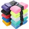 Toddmomy 8 Pezzi Nastro Adesivo per Impugnatura Racchetta, PU | Badminton e Tennis, Installazione Facile, Superficie Traspirante, Design Colorato, Riduce Fatica Polso