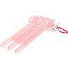 HEMOTON Custodia Portatile Rigida Rosa con Moschettone per Freccette | Plastica e Acciaio Inossidabile, Scomparti Multipli e Accesso Rapido, per Uso All'aperto
