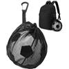 ZenoScope Sacca per Palloni, Zaino Basket Portatile, 1 Pezzo Tessuto Resistente, Custodia Protettiva per Calcio, Isola dall'Umidità e Previene Graffi, Ideale per Allenamenti e Viaggi