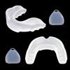 REMMUSSS 2 PCS Paradenti Sportivo, Basic Paradenti, Paradenti Sportivo Adulti e Junior, Paradenti Slim Fit, Adatto per Sport di Contatto Come Rugby, Hockey, Judo, Arti Marziali e Boxe(Trasparente)