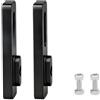 Kivivaka Bici per V-Brake Kit Adattatore 5x2cm Nero Argento Finitura Bici per | Costruzione in lega di alluminio, leggera antiruggine, adatta per ruote da 14-16 pollici, finitura nera o argento