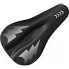 Kivivaka Silicone Gel Bike Saddle Cover 29cm Alta Spugna Elastica | Silicone gel ad alta elasticità, punti antiscivolo, sistema di cinghie sicuro, 29 x 18,5 cm, sollievo dal dolore per lunghe