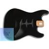 NA Stratocaster Body Black Poly Gloss Finish SSS Route