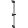 Ideal Standard Idealrain Asta Doccia Altezza 644 mm - Nero Opaco | Asta doccia da 644 mm, con supporto per doccetta regolabile tramite pulsante, supporto da parete regolabile in altezza