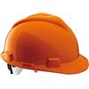 Sir Safety System Cosmos Elmetto, Polietilene ad Alta Densità, EN 397:2012+A1:2012, Bardatura a 4 Punti, Rotella di Regolazione, U, Blu, Giallo, Bianco, Arancio, Rosso, Verde