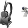 POLY Studio P5 Kit sistema di conferenza 1 persona[e] Sistema videoconferenza personale (Poly Webcam with Voyager 4220 UC Wireless Headset) [2200-87140-025]