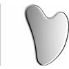 HiCycle2 Gua Sha, strumento per il viso in acciaio inox, massaggiatore linfatico per scolpire viso, mento e mascella, strumento per la tensione muscolare e la cura della pelle