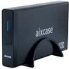 Aixcase AIX-BL35SU3 Geh 8,9cm (3,5") Aixcase SATA USB3.0 ALU blackline /GS