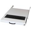 Aixcase AIX-19K1UKDETB-W aixcase 19" Rack 1U Tastatur DE Trackball PS2&USB lichtgrau