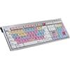 LOGIC-KEYBOARD LKB-PT-AJPU-FR - Dimensioni complete (100%) - Con cavo - USB - AZERTY