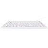 GETT InduProof Smart Compact USB (US/EU) tastiera in silicone IP68 disinfettabile impermeabile bianca 86 tasti (KG20231)
