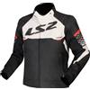 Ls2 Textil Giacca LS2 "Apex" uomo, materiale: 600D P taglia XL, nero / bianco