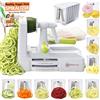 Brieftons - 10 Blade Spiralizer, affetta verdure a 10 lame Forte e resistente affetta verdure a spirale, ottimo per tagliare la verdura a spaghetti