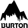 Snowify Adesivo auto Burton Montagna Sci Snowboard 15x15 cm PVC Impermeabile
