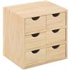 FERRAMENTA GEPA CASSETTIERA MINI 6 CASSETTI CM.28X20X28H