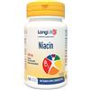 LONGLIFE Srl LONGLIFE NIACIN 100MG 100 COMPRESSE DIVISIBILI SENZA GLUTINE