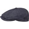 LIERYS Nappa Wax Coppola Pelle Stile Newsboy Cappello Piatto Uomo Cerato Made in Italy Uomo Autunno Inverno