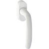 HOPPE Maniglia per finestra Atlanta Secustik, quadrata, 7 x 32 mm, bianco, 2236949