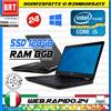 Dell PC NOTEBOOK PORTATILE DELL LATITUDE e7250 12" CPU i5 5300u RAM 8GB 128GB WIN10