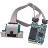 chenyang Adattatore di rete wireless M.2 (A+E Key) su RJ45, adattatore di rete Gigabit Ethernet da 2,5 G per Win XP/7/8/10/Linux/Vista/MacOS