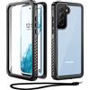 Beeasy Cover Samsung A54 Impermeabile, Robusta Custodia Antiurto con Protezione per Lo Schermo, Protezione Completa Fronte e Retro Compatibile con Galaxy A54, Nero