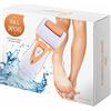 Own Harmony Roll-Pedicure Elettrico per Pelle Secca Ruvida e Morta da Own Harmony: Cura dei Piedi Professionale per Donne con 3 Rulli Extra - Raspa Elettrica Ricaricabile - Rimuovere Calli e Duroni, Ricarica USB