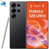 Samsung Galaxy S25 Ultra Smartphone AI, Display 6.9'' QHD+ Dynamic AMOLED 2X, Fotocamera 200MP, RAM 12GB, 256GB, 5.000 mAh, Titanium Black