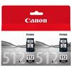 Canon CARTUCCIA CANON 2969B001 PG-512 NERA