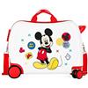 Disney Enjoy the Day Valigia per Bambini, 38 cm, Bianco