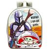 Disney Ragazzi Star Wars Mandalorian Where I Go EVA 3D grigio Zaino per bambini