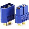 YUNIQUE GREEN-CLEAN-POWER 5 Paia XT60 di Alta qualità, Maschio-Femmina, connettori per batterie da modellismo RC Lipo (Blu)