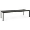 BIZZOTTO TAVOLO ALLUNIMIO KONNOR 200-300X110 0662274 ANTRACITE BIZZOTTO