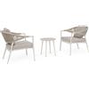 BIZZOTTO SET 3 SALOTTO CON CUSCINI MILLOR WALL 0666137
