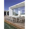 BIZZOTTO TAVOLO ALLUNGABILE KONNOR 200-300X110 BIANCO 0662271 BIZZOTTO