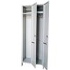 Fleda TRADING Armadio Armadietto in metallo Spogliatoio A 2 Posti Salva Spazio Dim. 68x34x180h cm