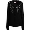 CORTE dei GONZAGA - Cardigan - Nero