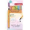 STABILO point 88 - Fineliner - Pastellove Set - Astuccio da 12 - Colori assortiti