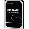 Western Digital WD Black WDBSLA0060HNC - Disco rigido - 6 TB - interno - 3.5" (8.9 cm) - SATA 6Gb/s - 7200 rpm - Cache: 256 MB
