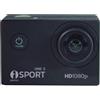 Isnatch Action Cam Full HD 1080P 12 Mpx Display 2.0" 120 Microfono Subacquea 30m Nero