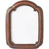LVYXON Cornice portafoto in resina con porta ad arco, 17,8 cm, elegante decorazione per la casa (marrone)